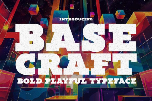 Base Craft: Bold Display Font for Small Business Branding
