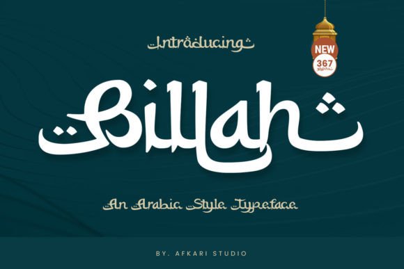 Billah: A Captivating Arabic-Style Typeface for Editorial Design