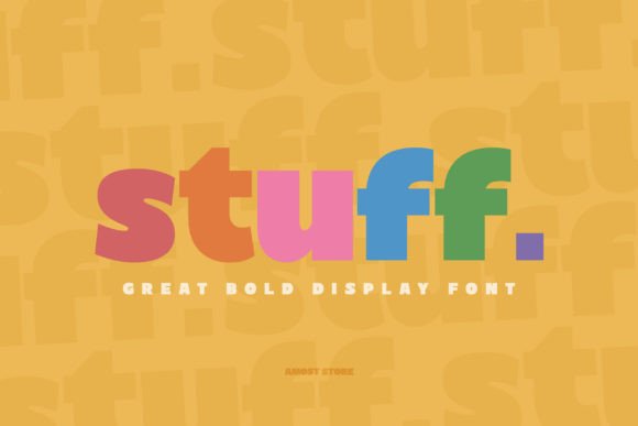 Build a Consistent Brand with Stuff Display Font