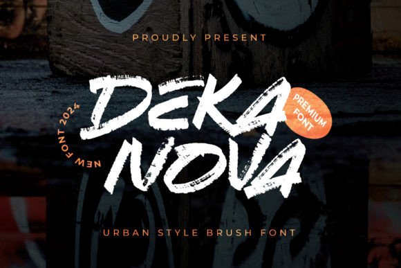Dekanova Display Font for Bold Campaign Headlines