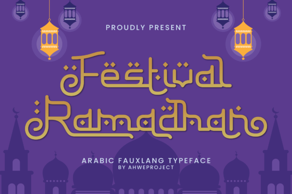 Festival Ramadhan Display Font for Arabic-Inspired Branding Projects