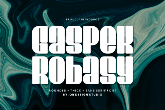 Gaspek Robasy Display Font for Modern Web Design Projects