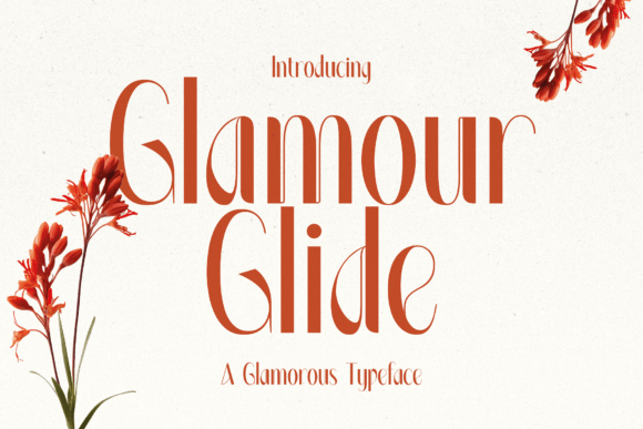 Glamour Glide Font Review for Elegant Brand Design