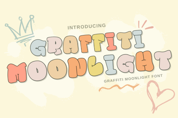 Graffiti Moonlight Font Review for Bold Campaign Design