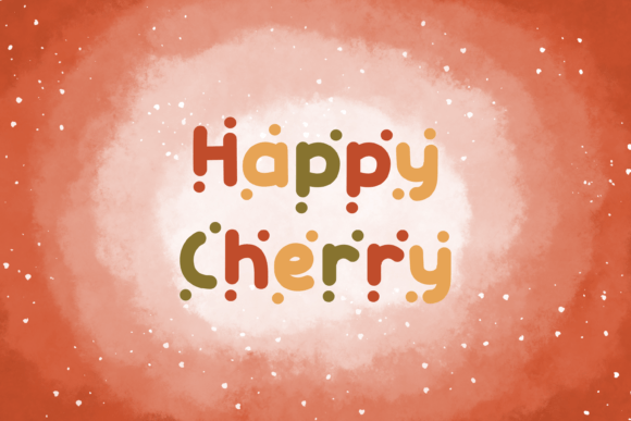 Happy Cherry: A Cheerful Display Font for Playful Branding Projects