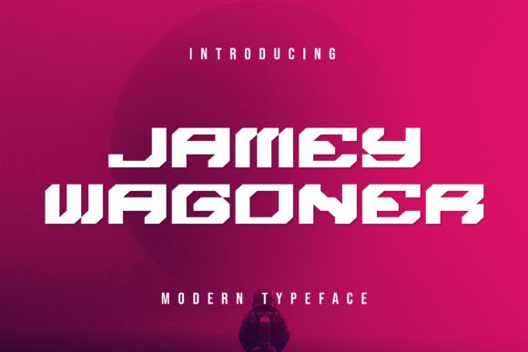 Jamey Wagoner Display Font for Handmade Product Designs