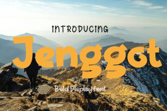 Jenggot Font for Small Business Branding and Cute Design Projects