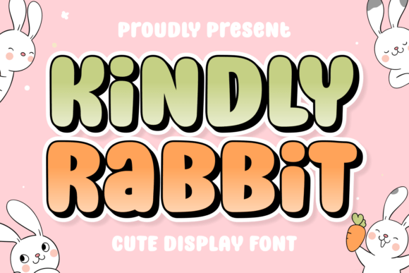 Kindly Rabbit: A Playful Display Font for Engaging Brand Content