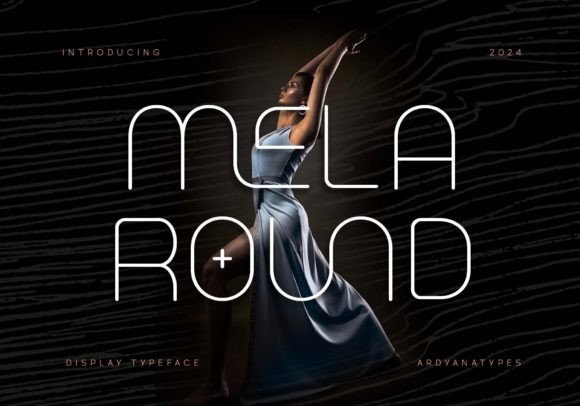 Melaround: A Monoline Display Font for Thoughtful Editorial Design