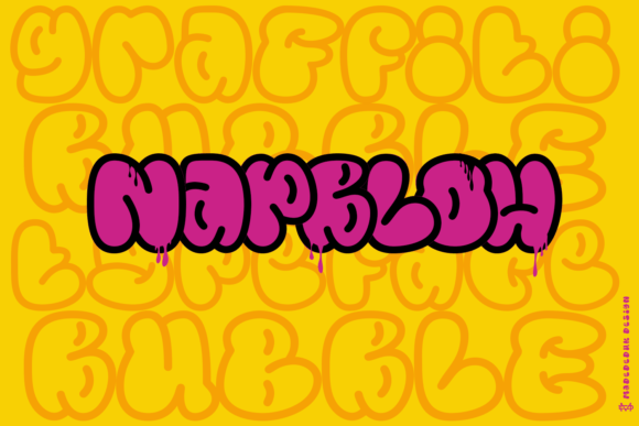Napblow Display Font for Bold Street-Inspired Marketing Graphics