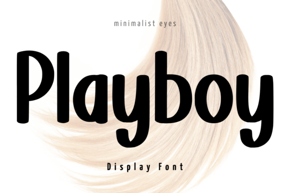 Playboy Display Font for Clean Marketing Visuals