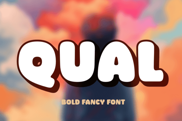 Qual Display Font for Handmade Craft Projects and Product Branding