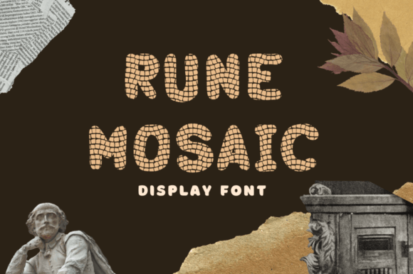 Rune Mosaic: A Display Font for Artisan Campaigns and Digital Storytelling