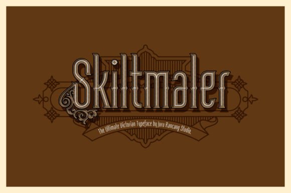 Skiltmaler Display Font for Web Design and Digital Branding