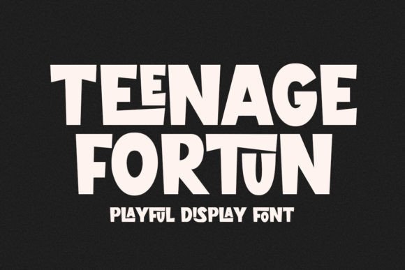 Teenage Fortun Display Font for Small Business Branding