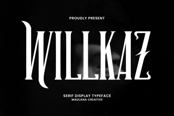 Willkaz: A Serif Display Font for Handmade Labels and Branding
