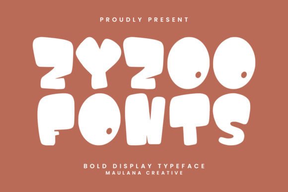 Zyzoo Bold Display Font for Joyful Branding Projects